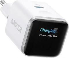 Anker Nano Charger 45W, Smart Display, White A121DG21 | 194644320850