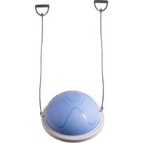 Balansavimo pagalvė inSPORTline Dome Compact su pasipriešinimo gumomis - Mėlynai pilka