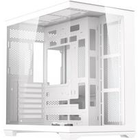 DarkFlash C280 WHT NoF kompiuterio korpusas, baltas, midi bokštas, E-ATX/ATX/M-ATX/ITX, 420mm GPU, 155mm CPU aušinimas