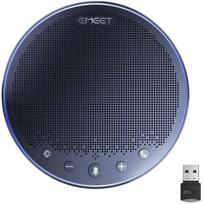 EMEET OfficeCore M3 E1101 konferencinis garsiakalbis, 4 omni mikrofonai, 5m diapazonas, 5200mAh, 20h, Bluetooth 5.0, USB-C, 3.5mm