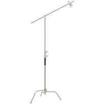 NEEWER SC320 C-stovas, 320 cm, nerūdijantis plienas, 128 cm strėlė, 8 kg/20 kg, reguliuojamas stovas