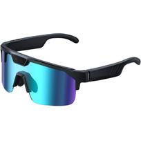 ZEBLAZE Q01 Blue AI sportiniai akiniai, 8MP Sony IMX219 kamera, 1200P vaizdo įrašas, AI asistentas, 270mAh, IPX4, Wi-Fi, BLE 5.3