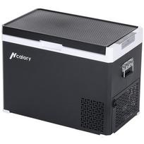 Hcalory D40+ automobilinis šaldytuvas, 40L, 12/24V, 220-240V, 50W, -20°C iki 20°C, Dual Zone, LED ekranas, 45dB
