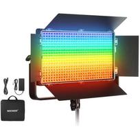 NEEWER APC100C LED šviestuvas, 105W, 2500-10000K, 1200 LED, 31500 liuksų/0,5m, CRI 96+, TLCI 97+, RGBWW, DMX, 2.4G, 20V AC / 14