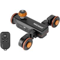 NEEWER DL100 motorizuotas kameros vežimėlis, 3 ratai, nuotolinis valdymas, 6m, 3kg, 1500mAh, 1/4" 3/8"