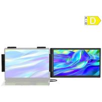 ZEUSLAP Z14P 14" nešiojamas monitorius, IPS, Full HD 1920x1080, 60Hz, 100% sRGB, 16:9, 2xUSB-C, mini HDMI, metalo korpusas