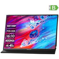 ZEUSLAP Z14Lite 14" nešiojamas monitorius, 1920×1200, IPS, 400 cd/m², 1000:1, 178°, 60Hz, 4ms, USB-C, mini HDMI, 580g