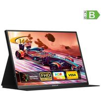 ZEUSLAP P16 Ultra 16" 144Hz nešiojamas monitorius, 1920x1200, 16:10, 350 cd/m², 2xUSB-C, mini HDMI, 692 g