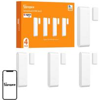 SONOFF SNZB-04PR2 durų ir langų jutiklis, 4 vnt., Zigbee 3.0, 2xAAA, 3V, 30mm, 15mm, baltas