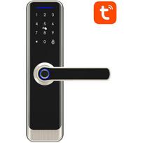 Avatto ZSDL-A270-S-ALI-6072 išmanioji spyna, ZigBee, sidabrinė, IP55, 35-60mm, 1-1.5s, piršto atspaudas, IC kortelė, slaptažodis
