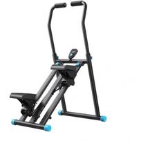 MERACH MR-2448B1-EU Steperis, 3 pasipriešinimo lygiai, 3 rankenų aukščiai, 34cm žingsnis, 45cm pedalų plotis, 150kg apkrova
