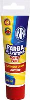 Astra plakatų dažai 30ml tūbelėje, ryškiai raudoni