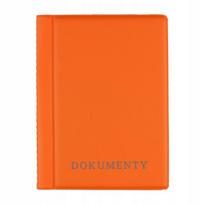 Dėklas dokumentams mini, kortelėms, oranžinis