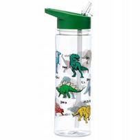 Nevarvintojas gertuvė su šiaudeliu 550ml Dinozaurai