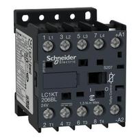 Kontaktorius, TeSys K, 4P(4NO), AC-1, 20A, 24V DC mažo vartojimo ritė, Schneider Electric
