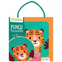 Avenue Mandarine: Rinkinys "dygsniuotas Tigriukas" su Punch Needle adata