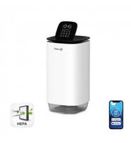 Išmanusis HEPA oro drėkintuvas valytuvas Clean Air CA-808 Smart : Galia (W) - 230, Matmenys (mm) - 508x260x260, Patalpoms iki - 80 m / 200 m, Spalva - Balta, Svoris (kg) - 5, Vandens bako talpa (l) - 8, Vandens išgarinimo sąnaudos (l/h) - 1