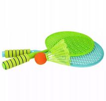 Pliažo Raketės Badmintonui su Voliuku Vaikams