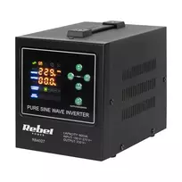 Rebel POWER-800-LFP4 - inverter with pure sine wave and charging function 12V 230V 800VA/500W