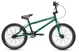 Dviratis S'COOL XtriX 20 1-speed BMX 20" HiTen dark green-neon green