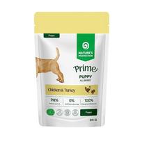 NATURE'S PROTECTION PRIME visų veislių šuniukų šlapias pašaras su vištiena ir kalakutiena 85 g