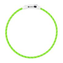 Flamingo Leora Green LED šunų apykaklė