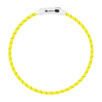 Flamingo Leora Yellow LED šunų apykaklė