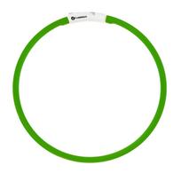 Flamingo Nera Green 16 mm LED šunų apykaklė