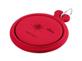 Hunter Travel List 350/750 ml Red Silikoninis kelioninis dubuo šunims