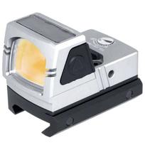JJ Airsoft ASG xForce Mini Solar Powered Silver Kolimatorinis taikiklis