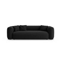 Juodos spalvos sulankstoma sofa 264 cm Martina – Micadoni