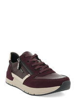 Rieker - Rieker Ladies Shoes 58902-54 Green Combination - Žemakulniai sportbačiai - Burgundiška splava