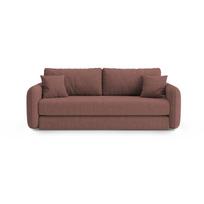 Tamsiai rožinės spalvos sulankstoma sofa 225 cm Dormi – Micadoni