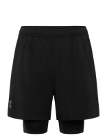 On - Train 2-In-1 Shorts - Treniruočių šortai - Juoda