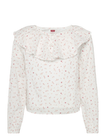 Levi's - Lw-L/S Woven Top - Palaidinės ir tunikos - Balta