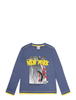Spider-man - Tshirt - Ilgarankoviai marškinėliai - Mėlyna