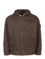 Stone Island - Island Hooded Jacket - Lengva striukė - Ruda