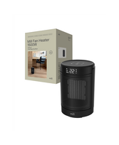 Mill FH1500BLACK | Ceramic fan heater | 1500 W | Suitable for rooms up to 22 m² | Black