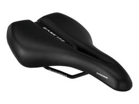 KROSS Trekking Saddle MAN EASE GEL / 177 mm / Black / balnelis