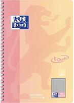 Sąsiuvinis OXFORD Touch, su spirale, 80 l., B5, langeliais, įv. spalvų