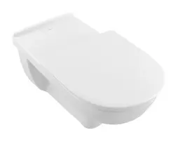 Villeroy & Boch ViCare - Pakabinamas unitazas, pritaikytas neįgaliesiems, horizontalus išleidimas, tiesioginis nuleidimas, Alpių baltumo spalvos 4601R001