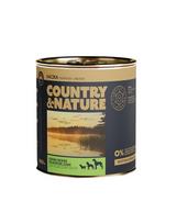 COUNTRY&NATURE Šlapias maistas be grūdų Antis su burokėliais ir obuoliais 850 g