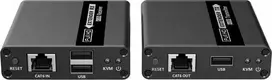 „PremiumCord“ HDMI KVM prailginimo įrenginys, palaikantis FULL HD 1080p raišką 70 m atstumu su USB perdavimu
