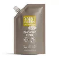 Salt Of The Earth - Natural roll-on deodorant Amber & Santalwood Deo Refill - refill - 225 ml