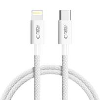 Tech-Protect UltraBoost USB-C / Lightning laidas PD27W/3A 100 cm - pilkas