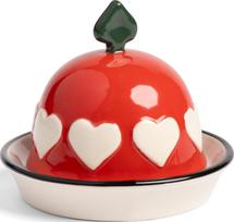 &K Amsterdam Sviestinė Hearts 8 cm, raudona