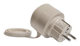 Shelly Outdoor Plug S Gen3 smart plug Mocha