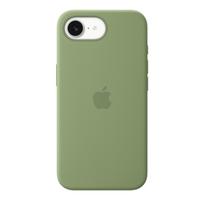 Apple iPhone 17e Silicone Case with MagSafe – Light Moss | Apple