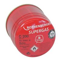 C 200 Supergas balionėlis su dujomis, 190 ml, Rothenberger