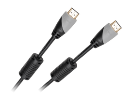 TV, SAT, HDMI, DVI kabeliai ir priedai // HDMI, DVI, AUDIO jungiamieji laidai ir priedai // Kabel HDMI-HDMI 3m  2.0 4K  ethernet Cabletech standard